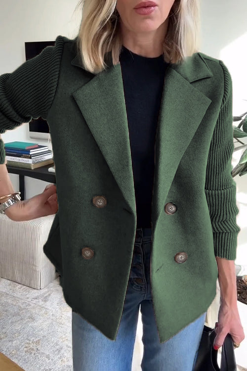 Alesia - Stylish Casual Button Blazer