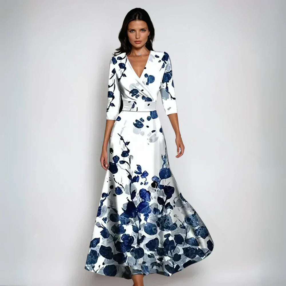Emily | Stylish Floral Tie Dress