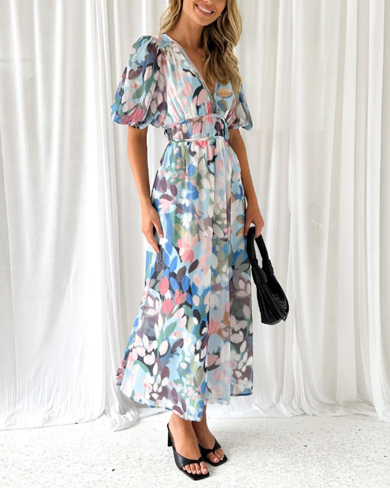 Elvira - Long Boho Dress