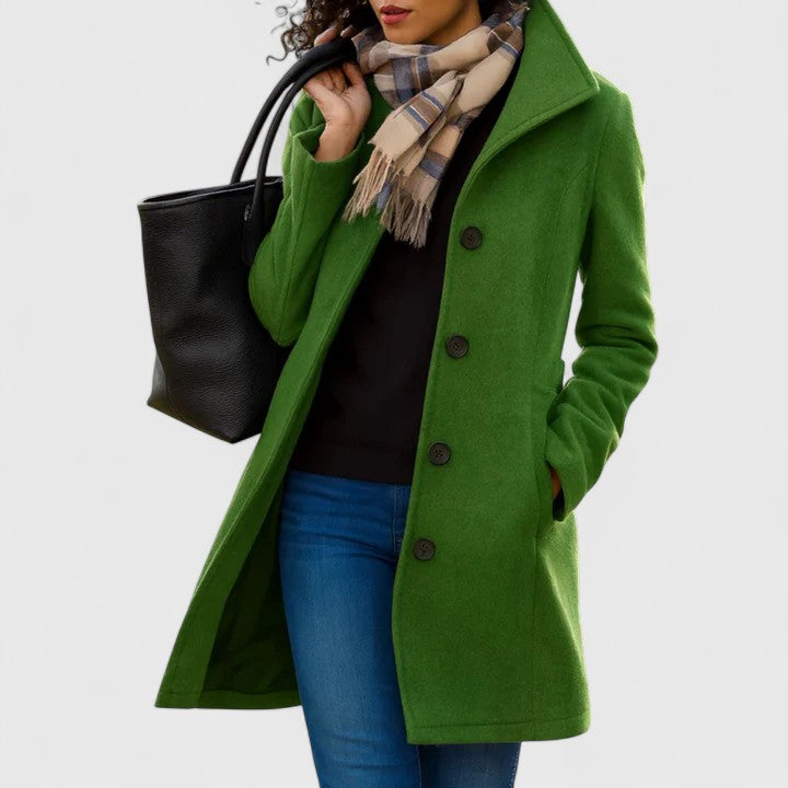 Jami | Classic Wool Blend Coat