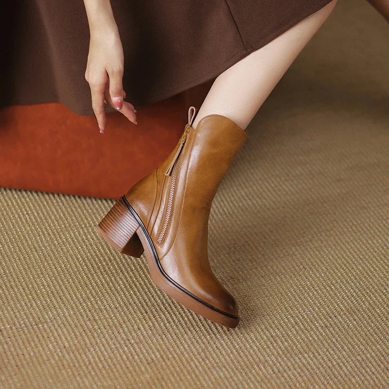 Savannah – Stylish Leather Boots
