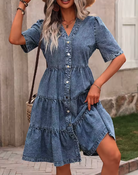 Mila Denim Dress