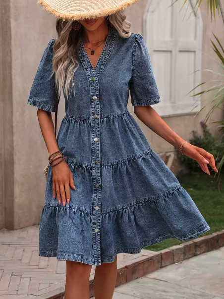 Mila Denim Dress