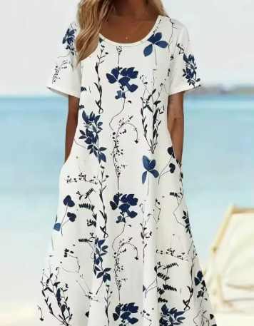 Camille | Coastal Petal Dress