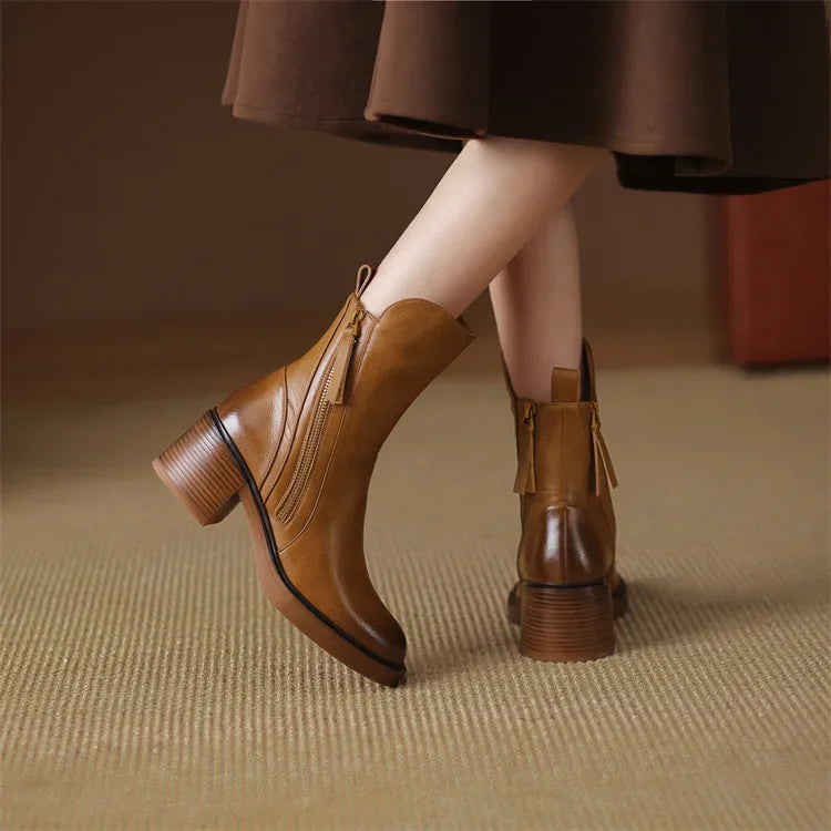Savannah – Stylish Leather Boots