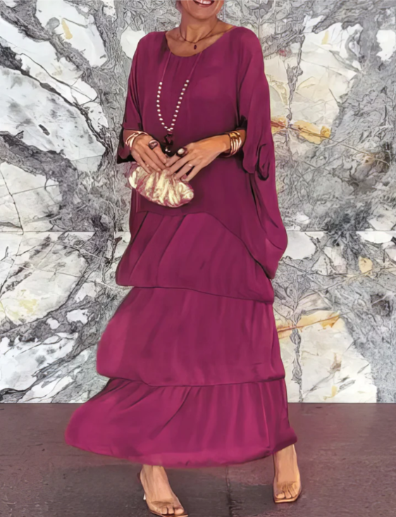 Elegant Flowing Maxi Dress