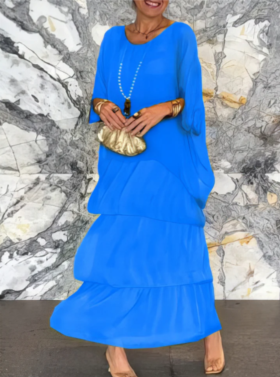 Elegant Flowing Maxi Dress