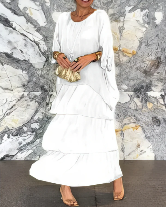 Elegant Flowing Maxi Dress