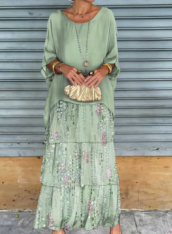 Elegant Flowing Maxi Dress