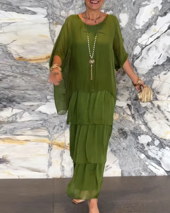 Elegant Flowing Maxi Dress