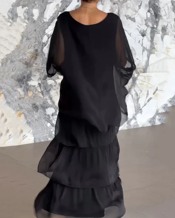 Elegant Flowing Maxi Dress