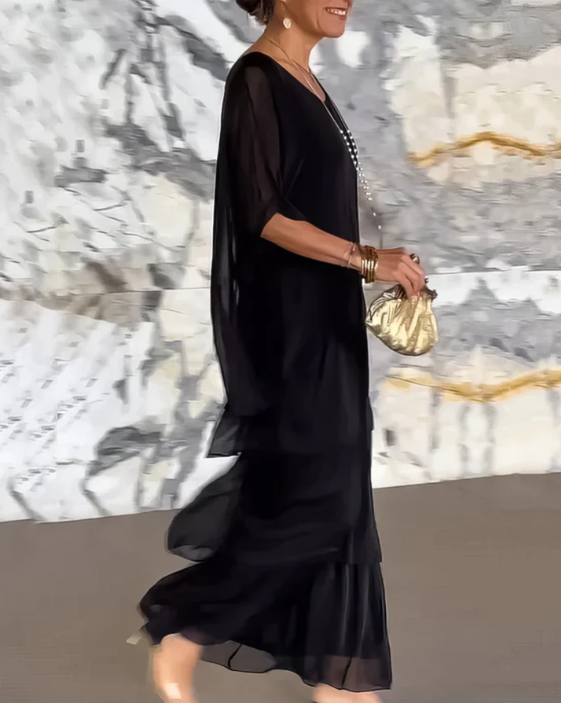 Elegant Flowing Maxi Dress