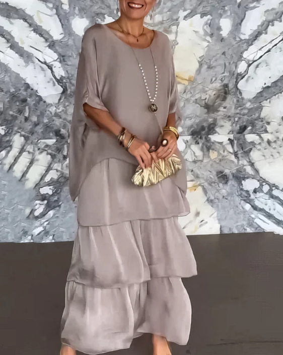 Elegant Flowing Maxi Dress