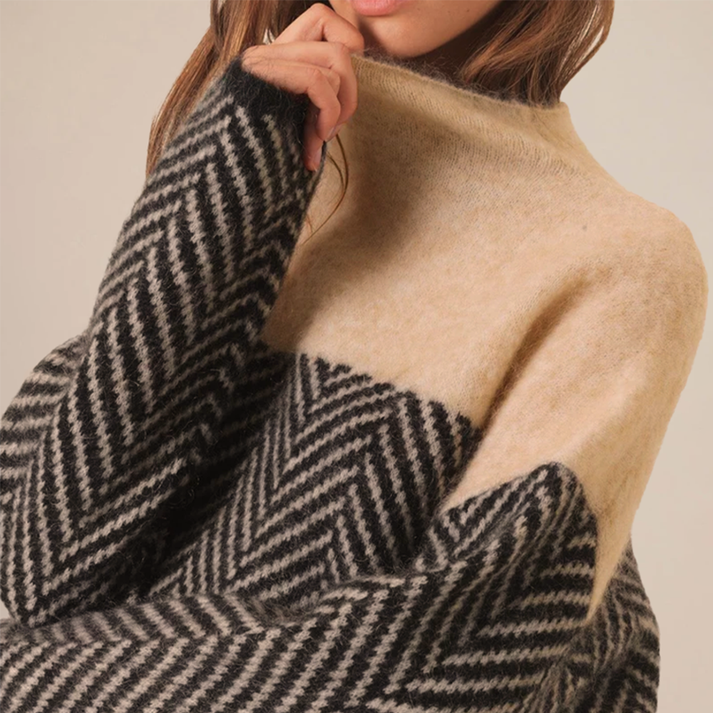 Adelie | Premium Turtleneck Knit