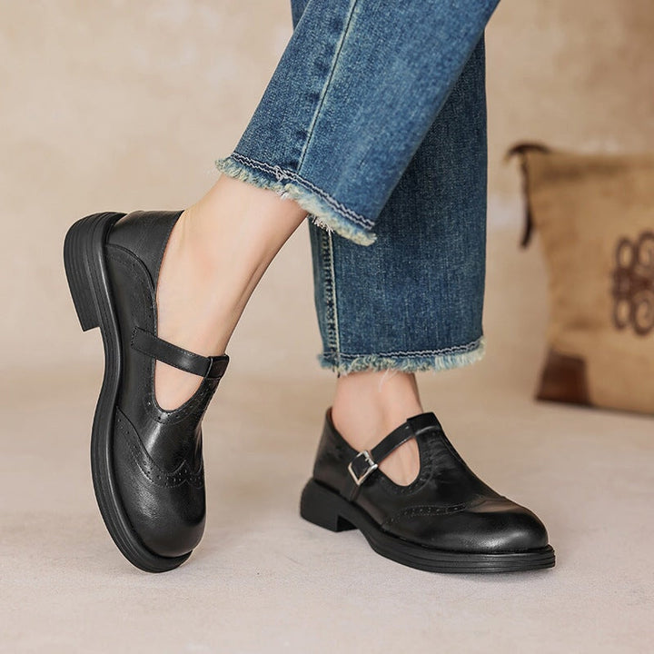 Verena | Elegant Spring Leather Shoes