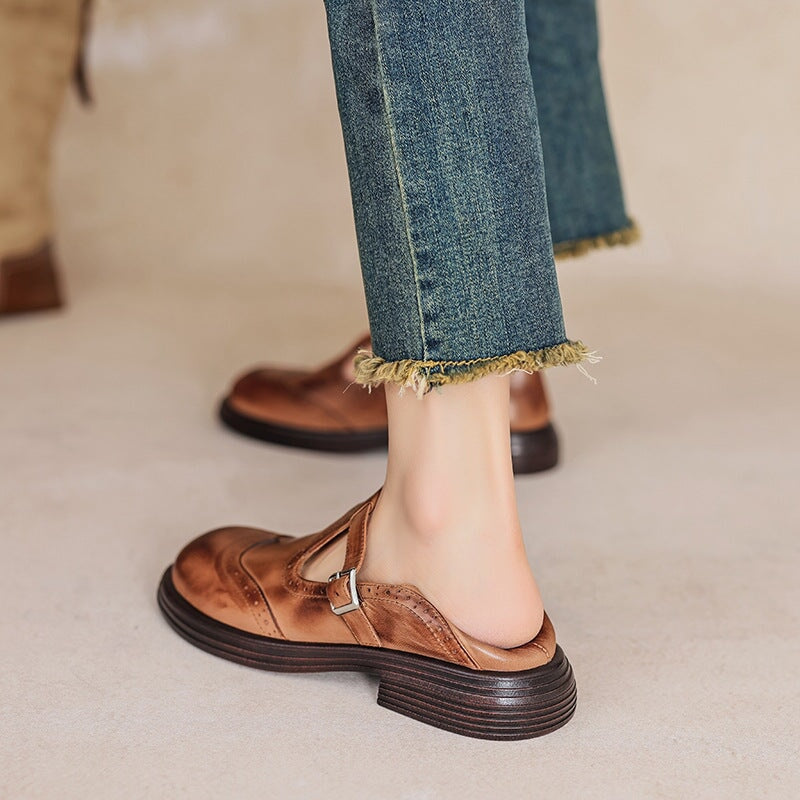 Verena | Elegant Spring Leather Shoes