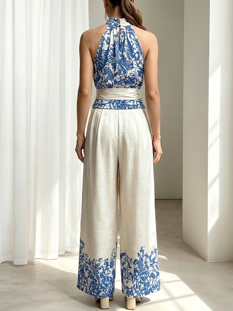 Auréa | Elegant Two-Piece Linen Set