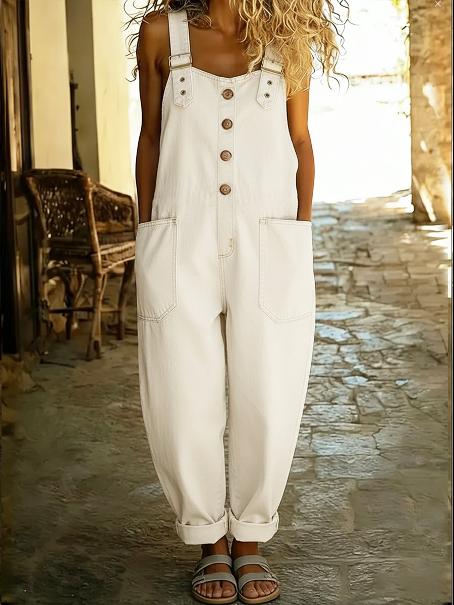 Lina | Vintage Denim Overalls