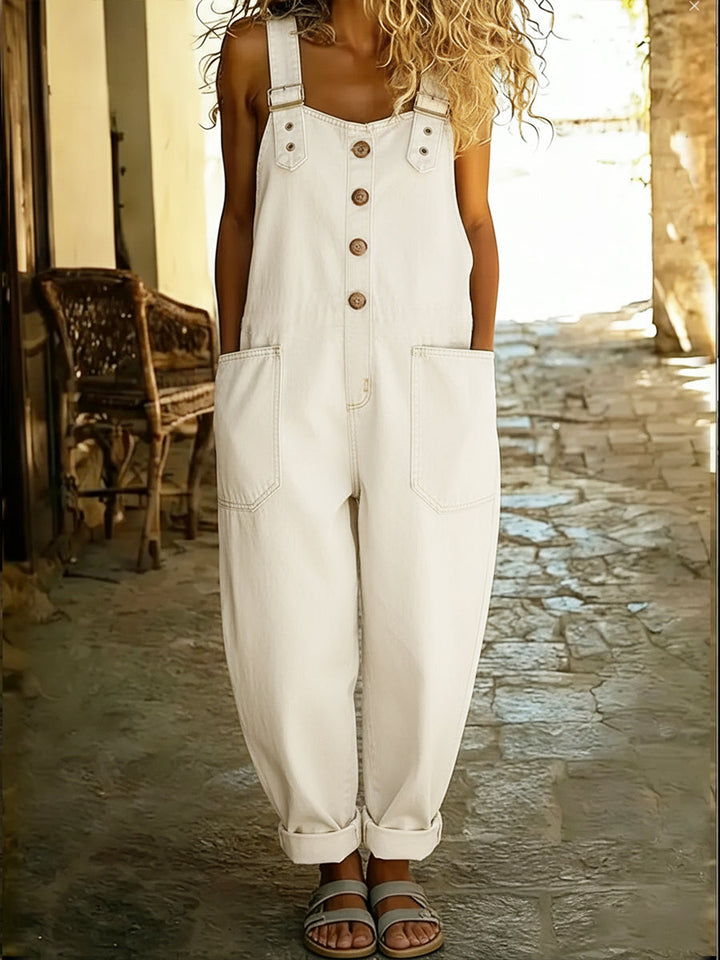 Lina | Vintage Denim Overalls